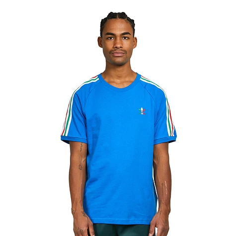 Blue and lime outlet green adidas shirt