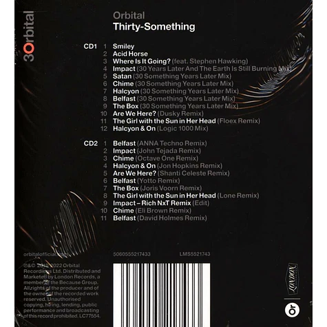 Orbital - 30 Something