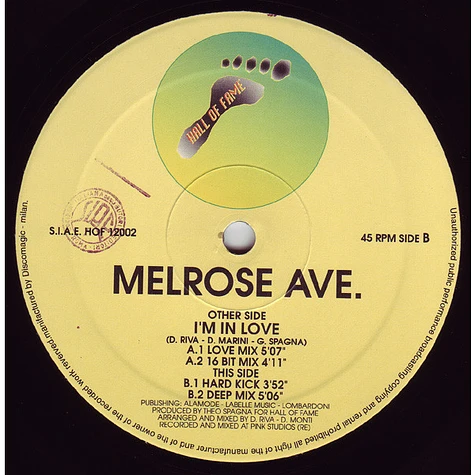 Melrose Ave. - I'm In Love
