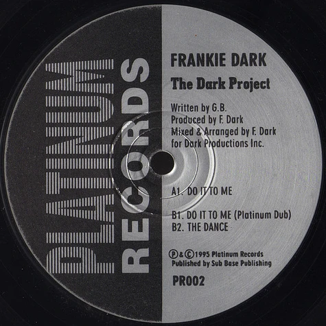 Frankie Dark - The Dark Project