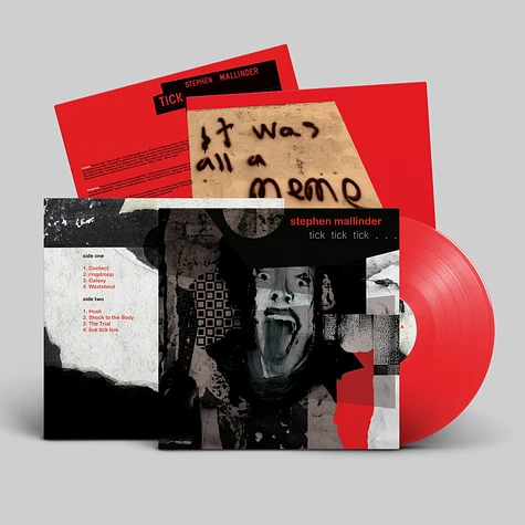 Stephen Mallinder - Tick Tick Tick Red Vinyl Edition