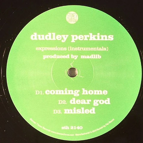 Dudley Perkins - Expressions (2012 A.U.) (Instrumentals)