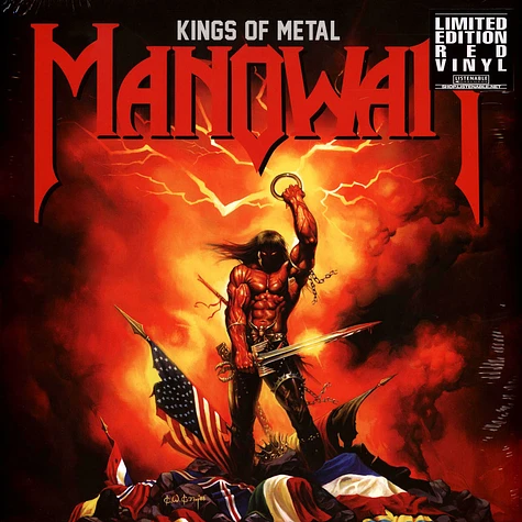 Manowar - Kings Of Metal Record Store Day 2022 Red Vinyl Edition