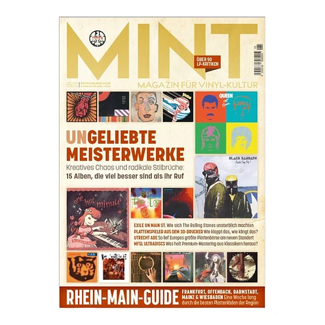 Mint - Das Magazin Für Vinylkultur - Ausgabe 52 - Mai 2022