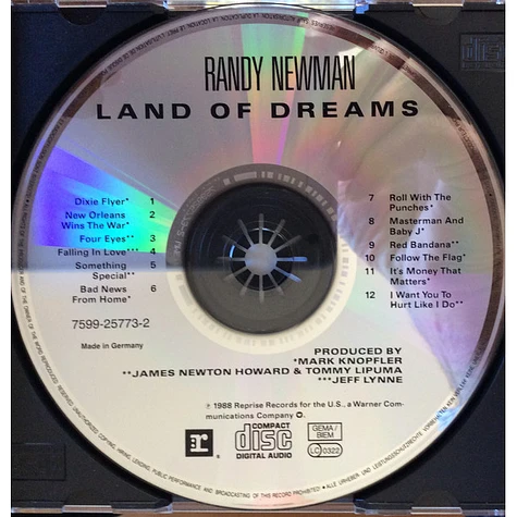 Randy Newman - Land Of Dreams