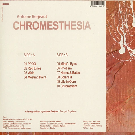 Antoine Berjeaut - Chromesthesia