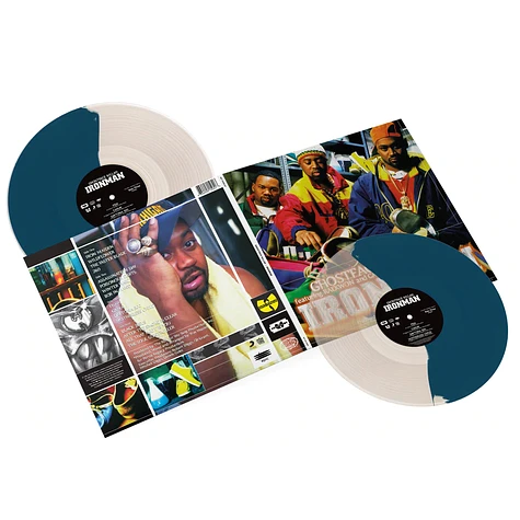 Ghostface Killah - Ironman 25th Anniversary Blue & Cream Vinyl Edition