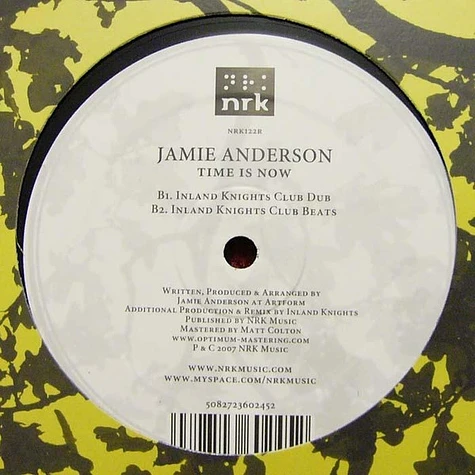 Jamie Anderson - Time Is Now