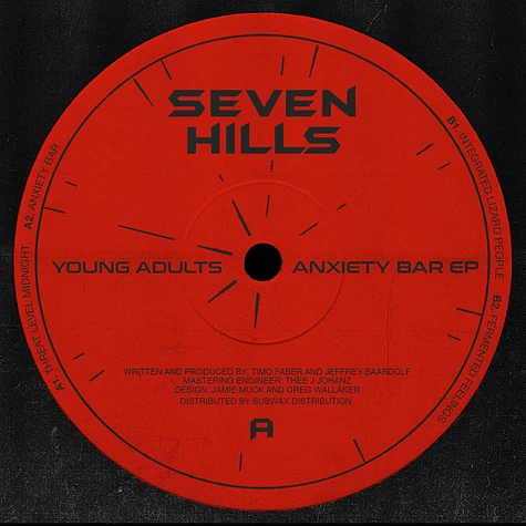 Young Adults - Anxiety Bar EP