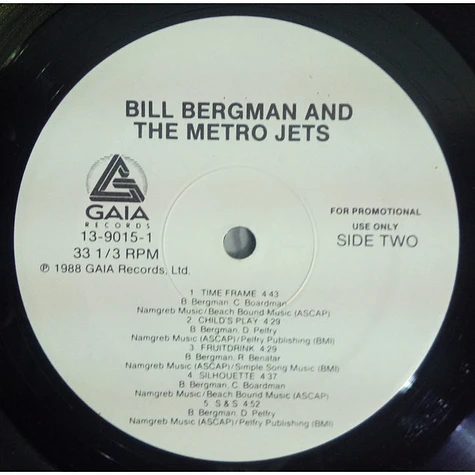 Bill Bergman - Bill Bergman And The Metro Jets