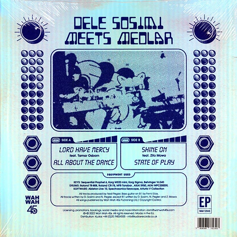 Dele Sosimi & Medlar - State Of Play EP
