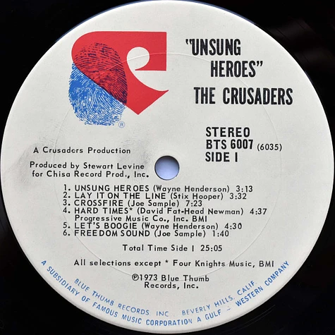 The Crusaders - Unsung Heroes