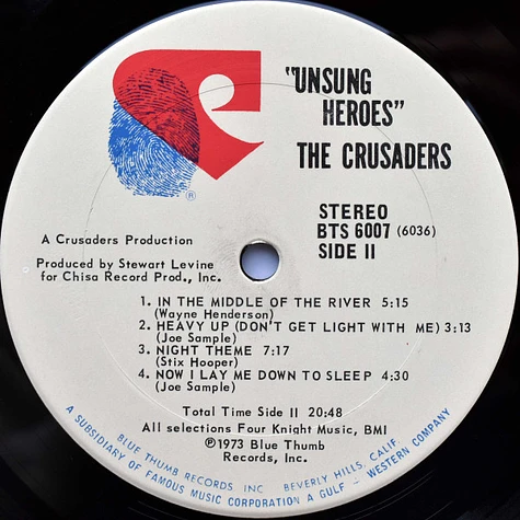 The Crusaders - Unsung Heroes