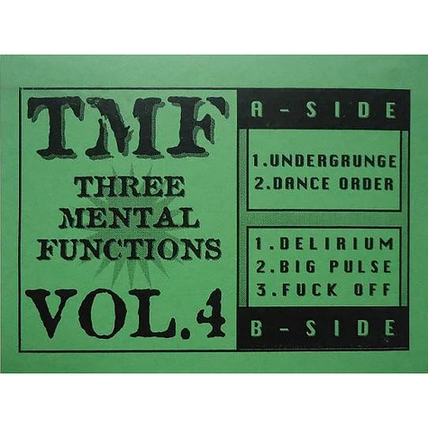 T.M.F. - Volume 4