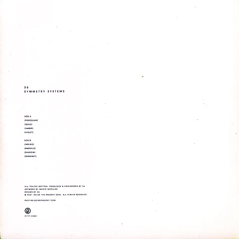 36 - Symmetry Systems Transparent Blue Vinyl Edition