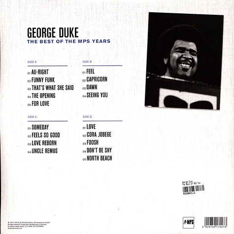 George Duke - The Best Of MPS The Years