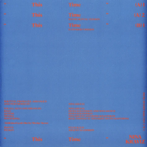 Nina Kraviz - This Time White Vinyl Edition