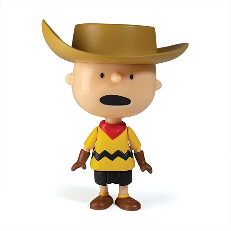 Peanuts - Cowboy Brown Manager - ReAction Figure