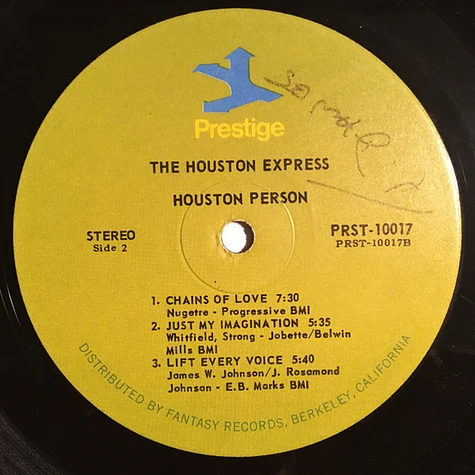 Houston Person - Houston Express