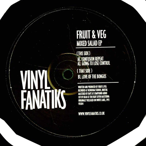 Fruit & Veg - Mixed Salad EP Green Vinyl Edition