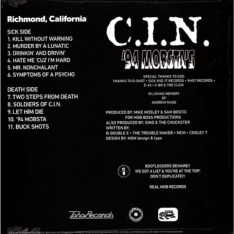 C.I.N. - '94 Mobsta's