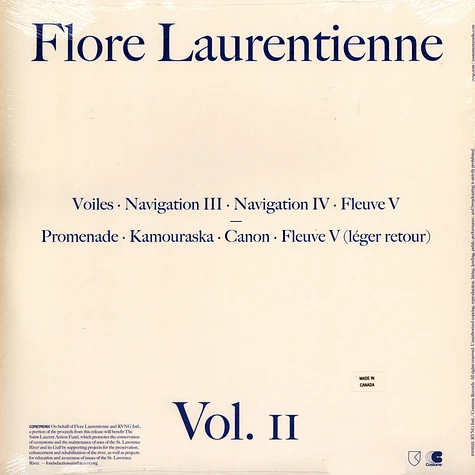 Flore Laurentienne - Volume II Blue Vinyl Edition