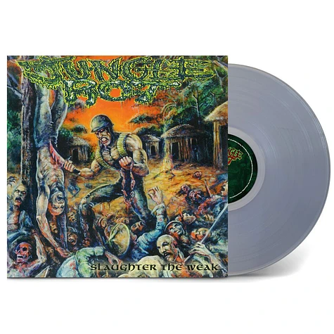 Jungle Rot - Slaughter The Weak Clear Vinyl Edition