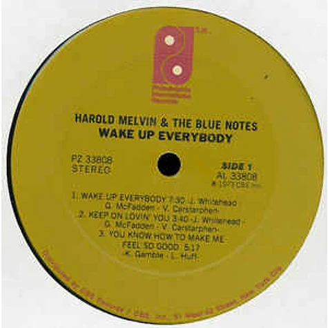 Harold Melvin And The Blue Notes - Wake Up Everybody