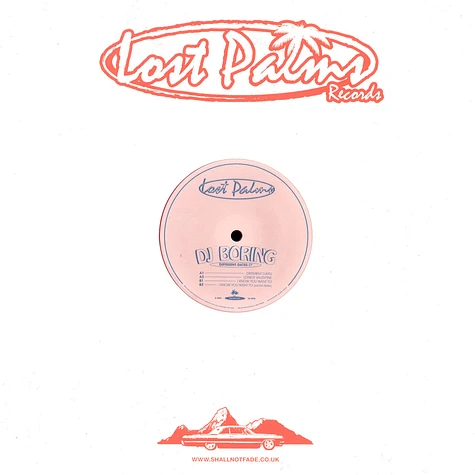 DJ Boring - Different Dates EP Pink Marbled Vinyl Edition