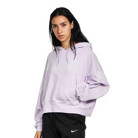 Nike Sportswear Women's Oversized Jersey Pullover Hoodie.