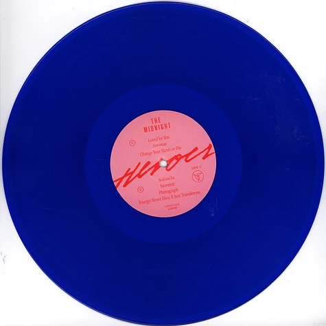 The Midnight - Heroes Blue Vinyl Edition