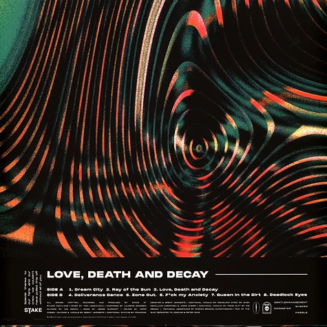 Stake - Love, Death And Decay Black Vinyl Edition