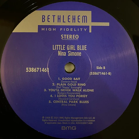Nina Simone - Little Girl Blue