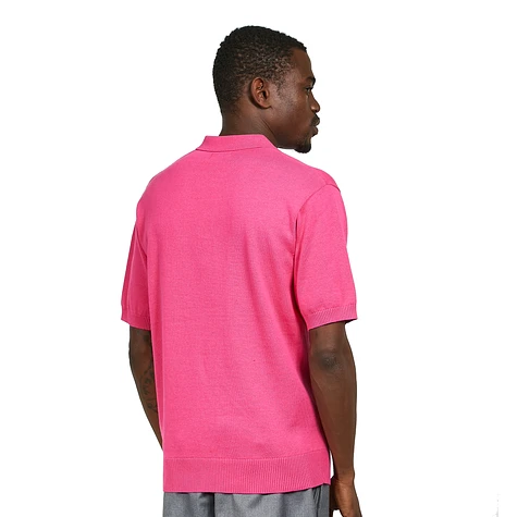Stüssy - Classic SS Polo Sweater (Pink) | HHV