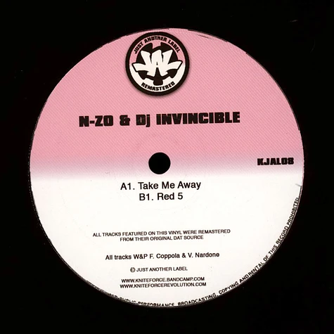 N-Zo & DJ Invincible - Take Me Away EP