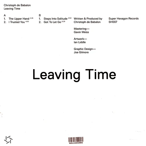 Christoph De Babalon - Leaving Time