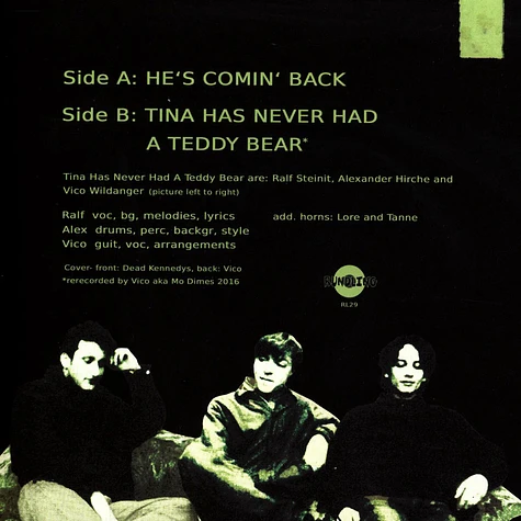 Tina Has Never Had A Teddybear - He's Comin' Back