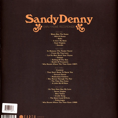 Sandy Denny - The Early Home Recordings Gold Vinyl Edition