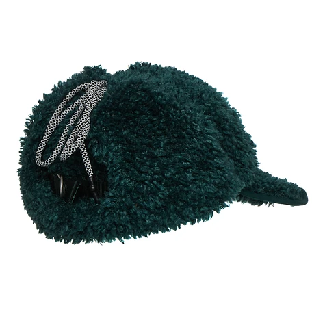 Faux Shearling Utility Flap Cap