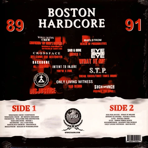 V.A. - Boston Hardcore 89-91