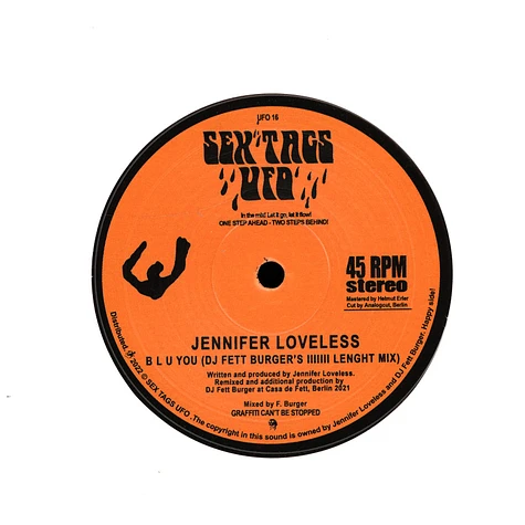 Jennifer Loveless - Water DJ Fett Burger Remixes