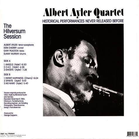 Albert Ayler Quartet - The Hilversum Session