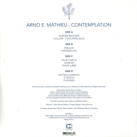 Arno E. Mathieu - Contemplation Vinyl Edition