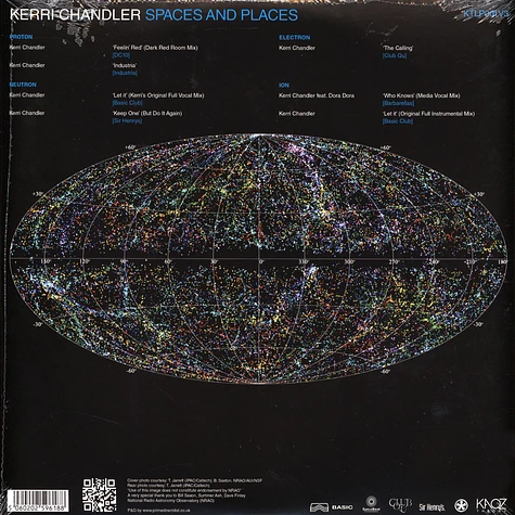 Kerri Chandler - Spaces And Places Album Sampler 3 Blue Vinyl Edtion