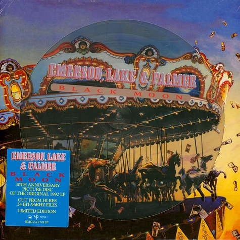Emerson, Lake & Palmer - Black Moon Picture Disc Vinyl Edition