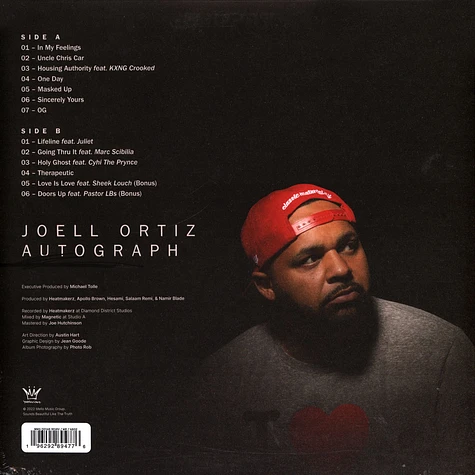 Joell Ortiz - Autograph Silver Vinyl Edition