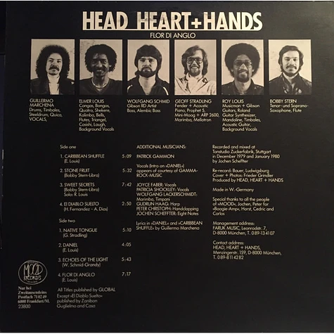 Head, Heart & Hands - Flor Di Anglo