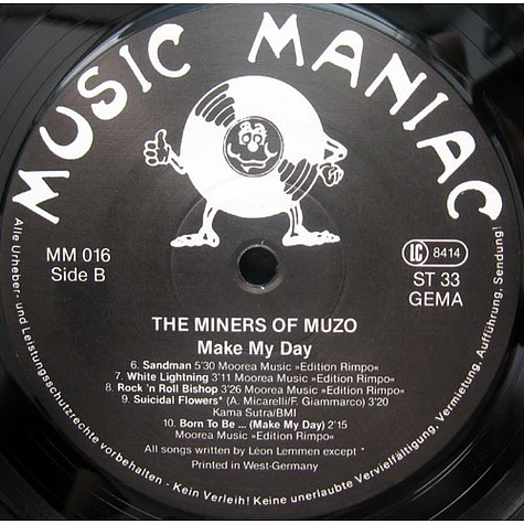 Miners Of Muzo - Make My Day