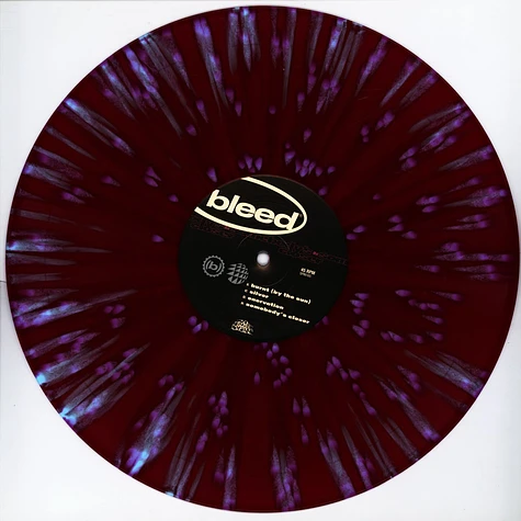 Bleed - Somebody's Closer Deep Purple / Baby Blue Splatter Vinyl Edition