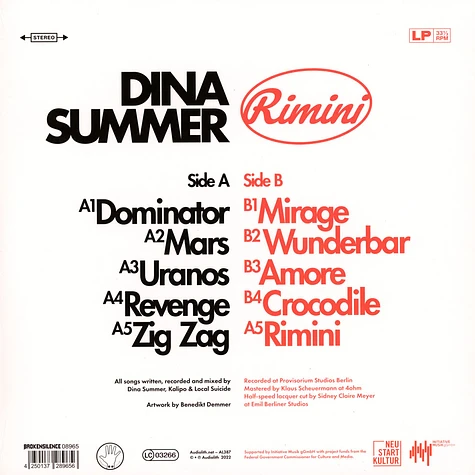 Dina Summer - Rimini Limited Edition